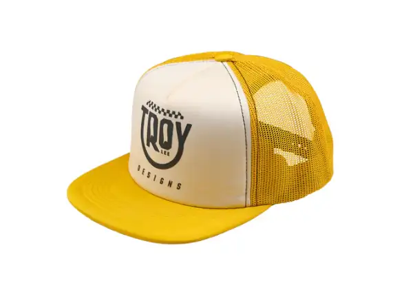 Troy Lee Designs Trucker Snapback Smiley cap Golden
