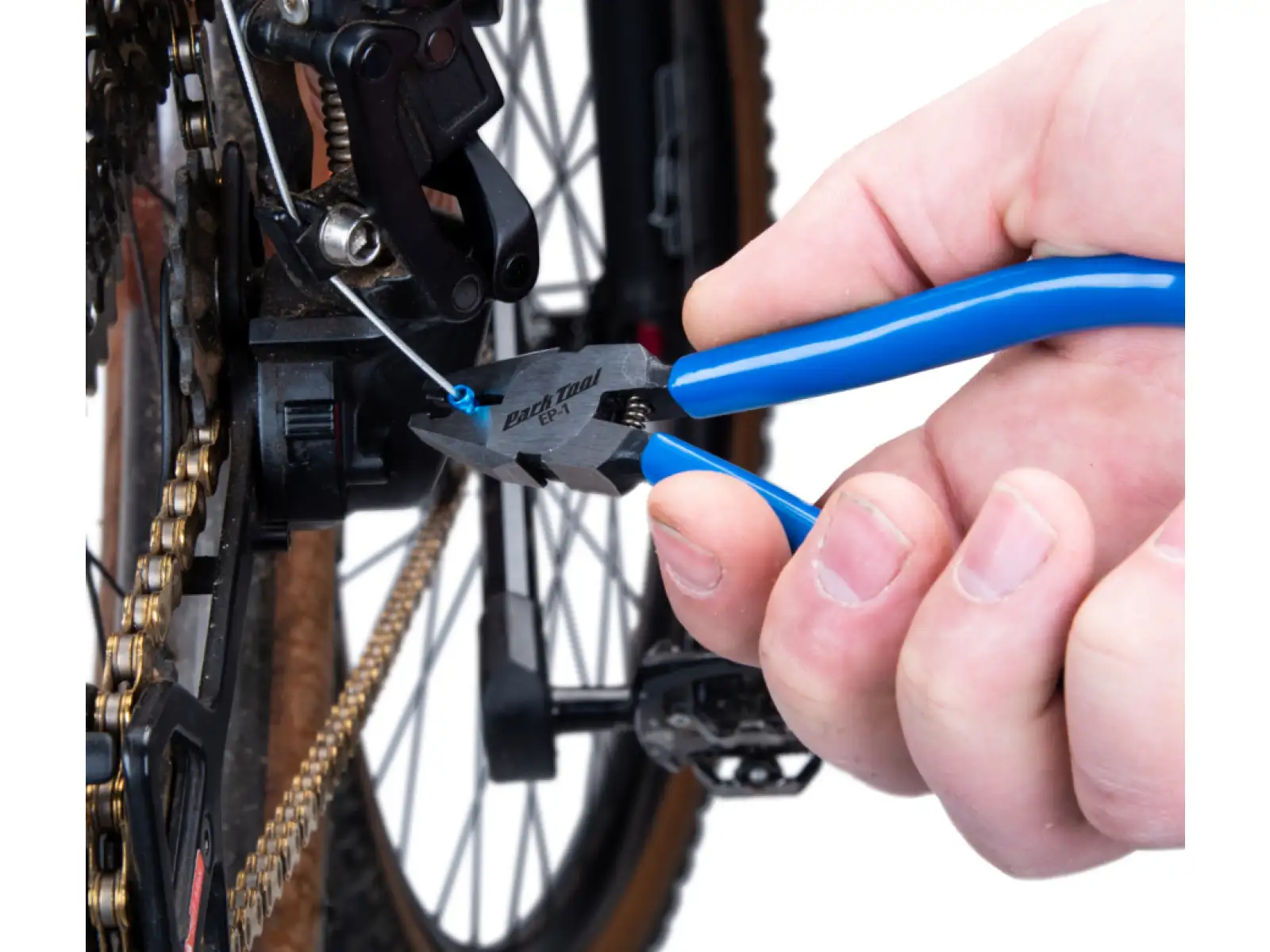 Park tool cable end cap pliers