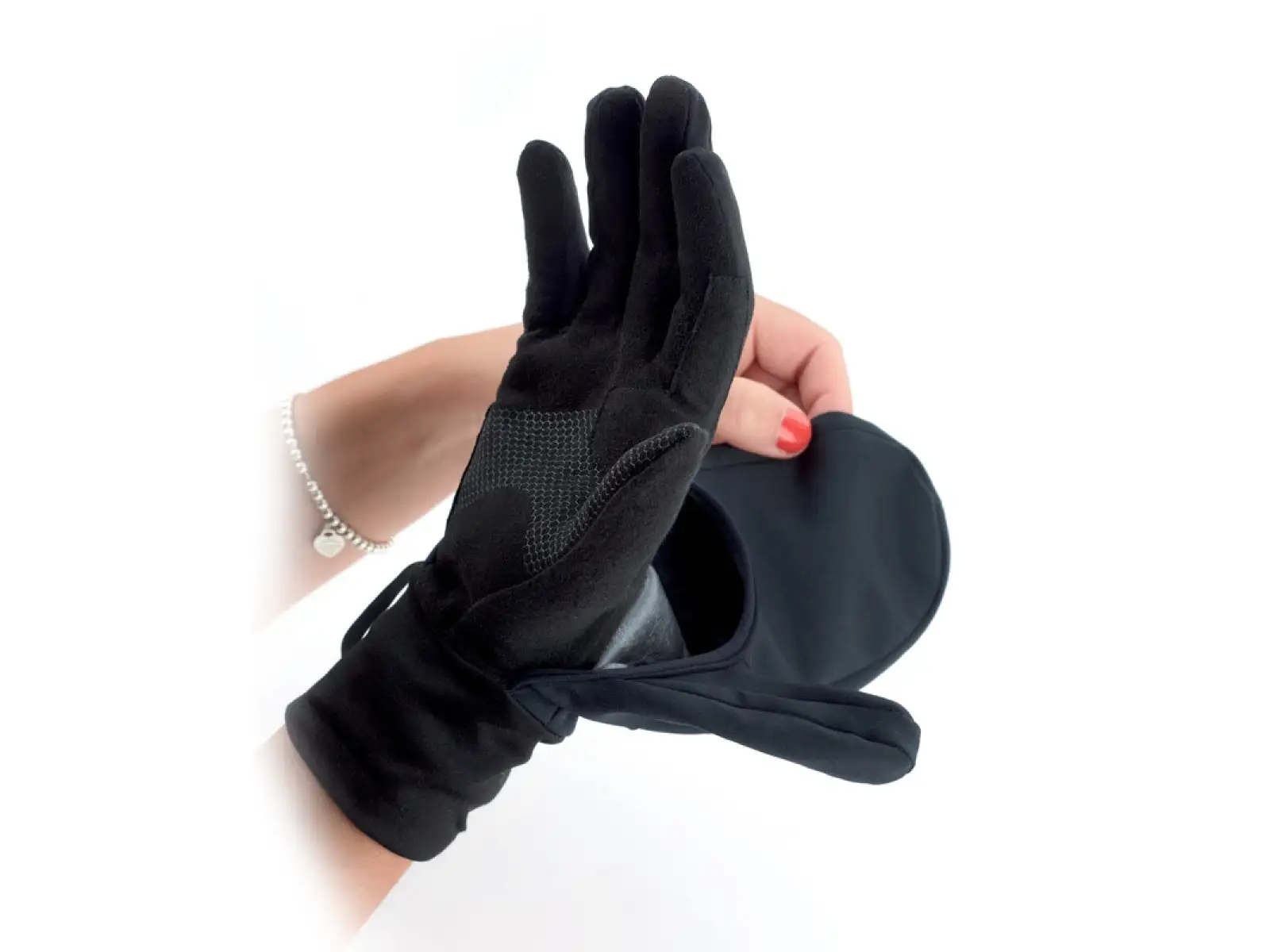 Thermic Versatile Light heated gloves black