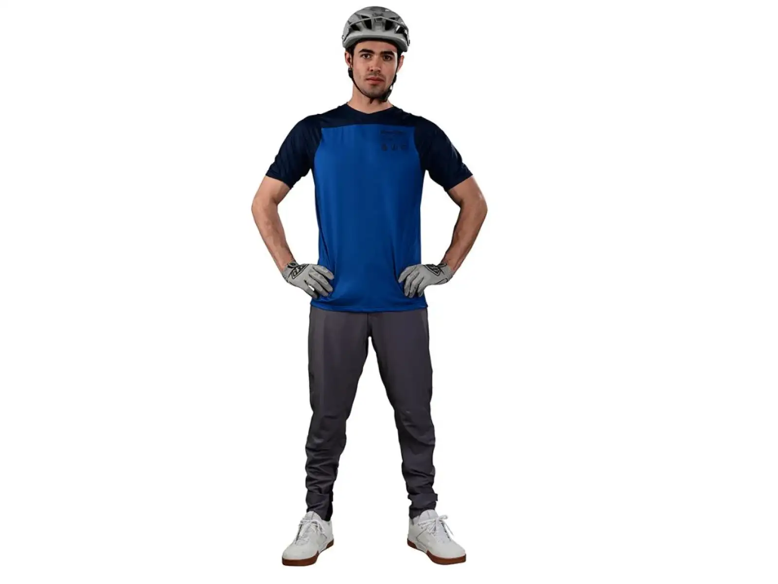 Troy Lee Designs Skyline Mono men's jersey short sleeve True Blue