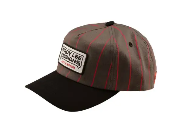 Troy Lee Designs Unstructured Curved Medieval cap Gray/Red