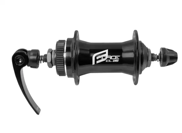Force CL-26 front hub 36 holes black