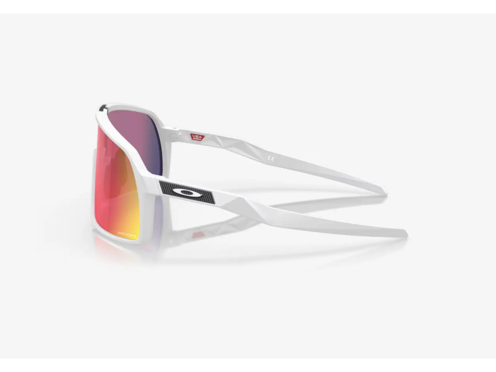 Oakley Sutro S glasses Matte White/Prizm Road