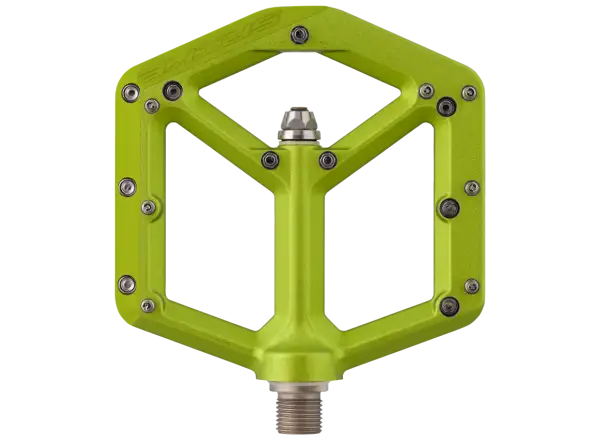 Spank Spike pedals green