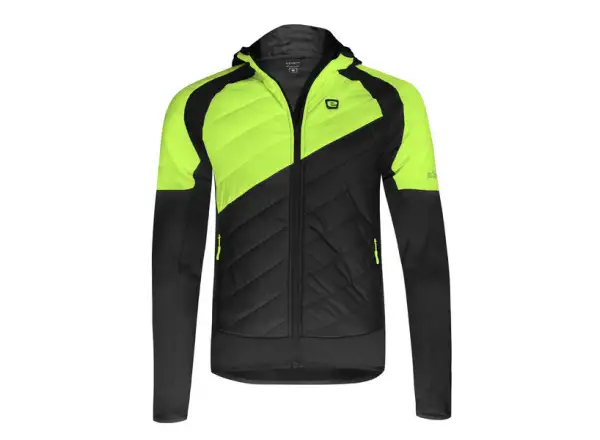 Etape Crux Pro 2.0 men's jacket Black/fluo yellow