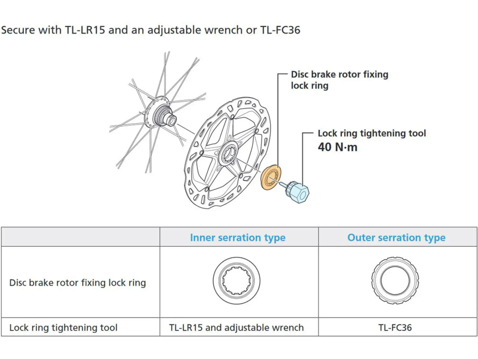 Shimano RT-CL900 brake rotor 203 mm, center lock, Ice Tech, external lock ring