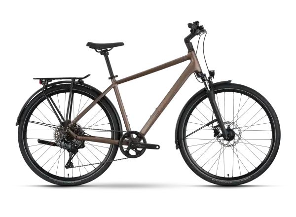 Raymon Zayn Auto Diamond trekking bike Mushroom/Black