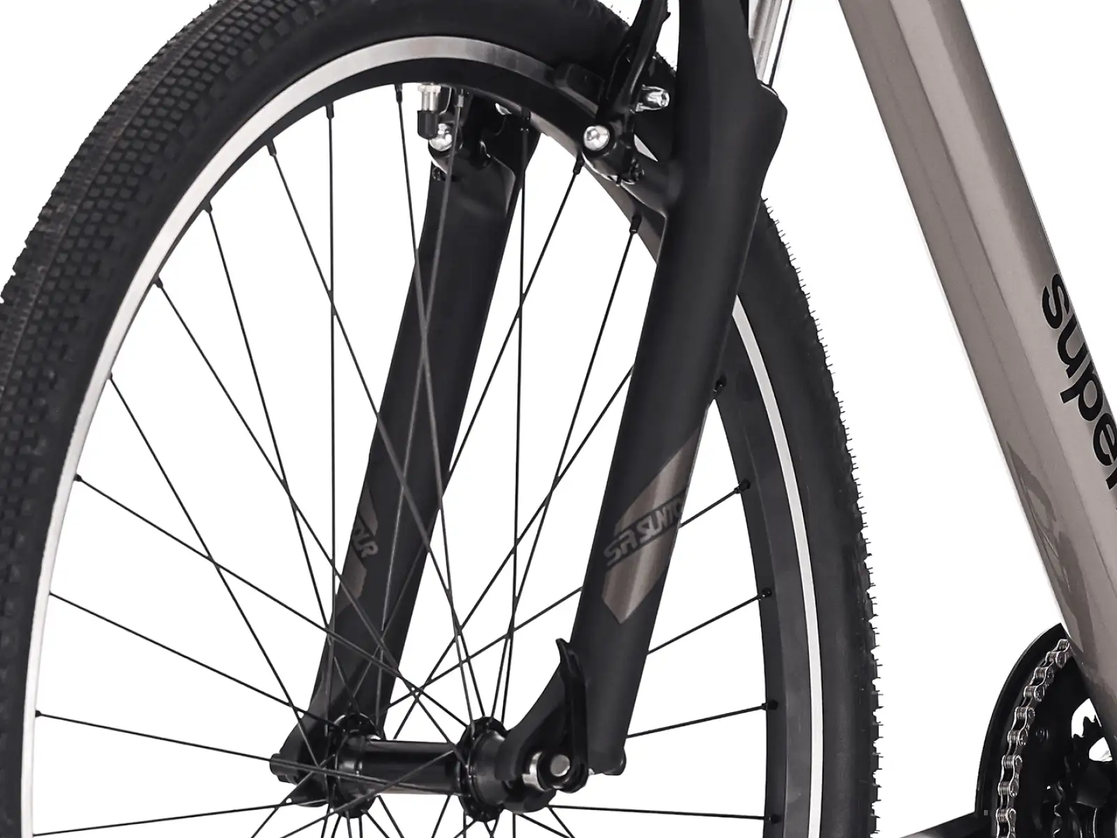 Superior Blox 6.0 trekking bike Gloss Dark Chrome
