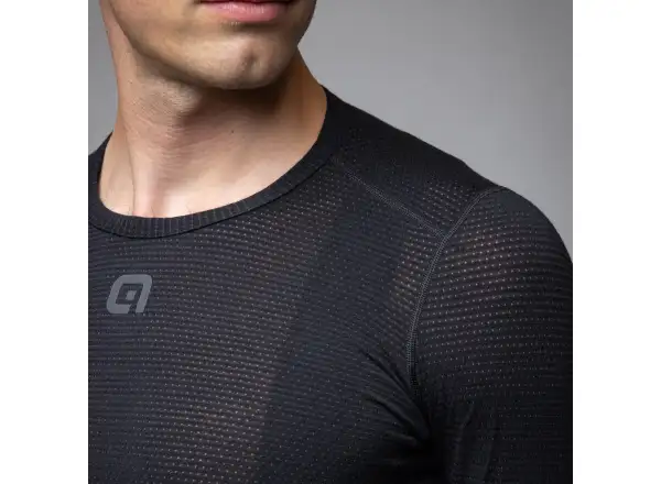 Alé Intimo Merino men's base layer long sleeve Black
