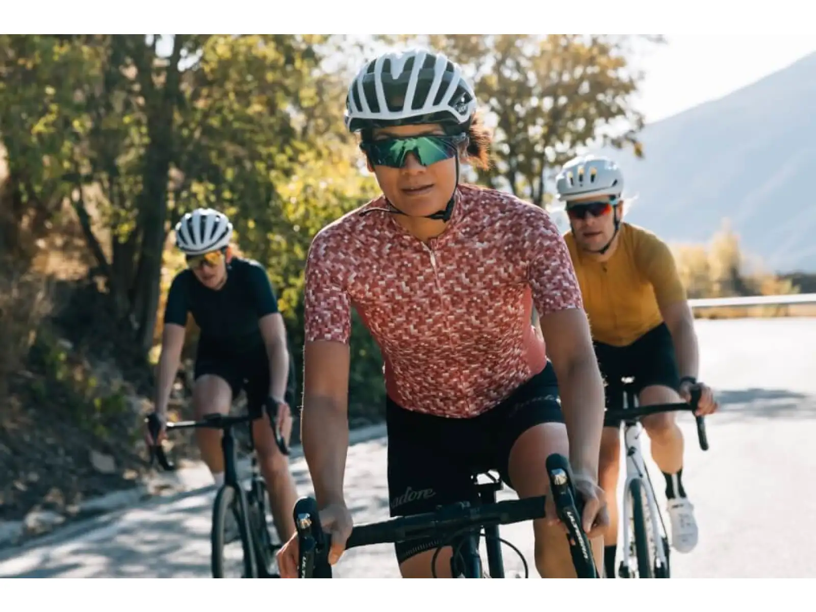 Isadore Alternative Jersey women's cycling jersey Mineral Red