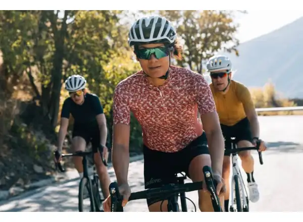Isadore Alternative Jersey women's cycling jersey Mineral Red