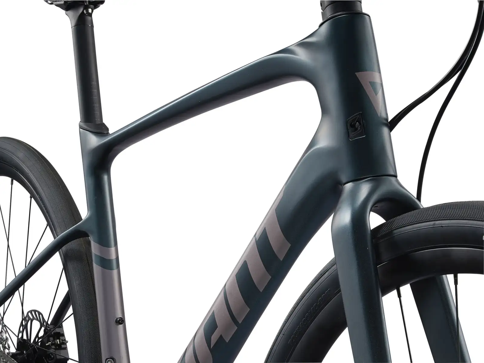 Giant FastRoad AR Advanced 1 road bike Asphalt Green