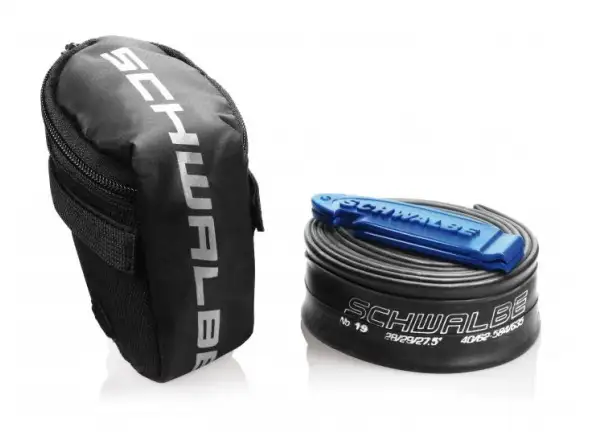 Schwalbe saddle bag, inner tube and tire levers 27.5/29x1.50-2.35" (No.19)