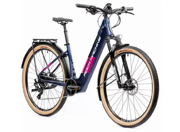 Rock Machine Storm INT e90-29 lady touring matte blue/silver/pink e-bike
