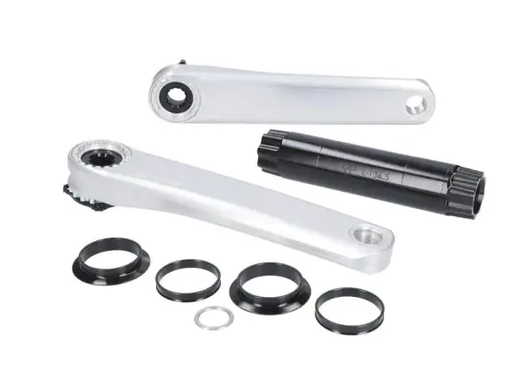 Garbaruk XC cranks silver/silver