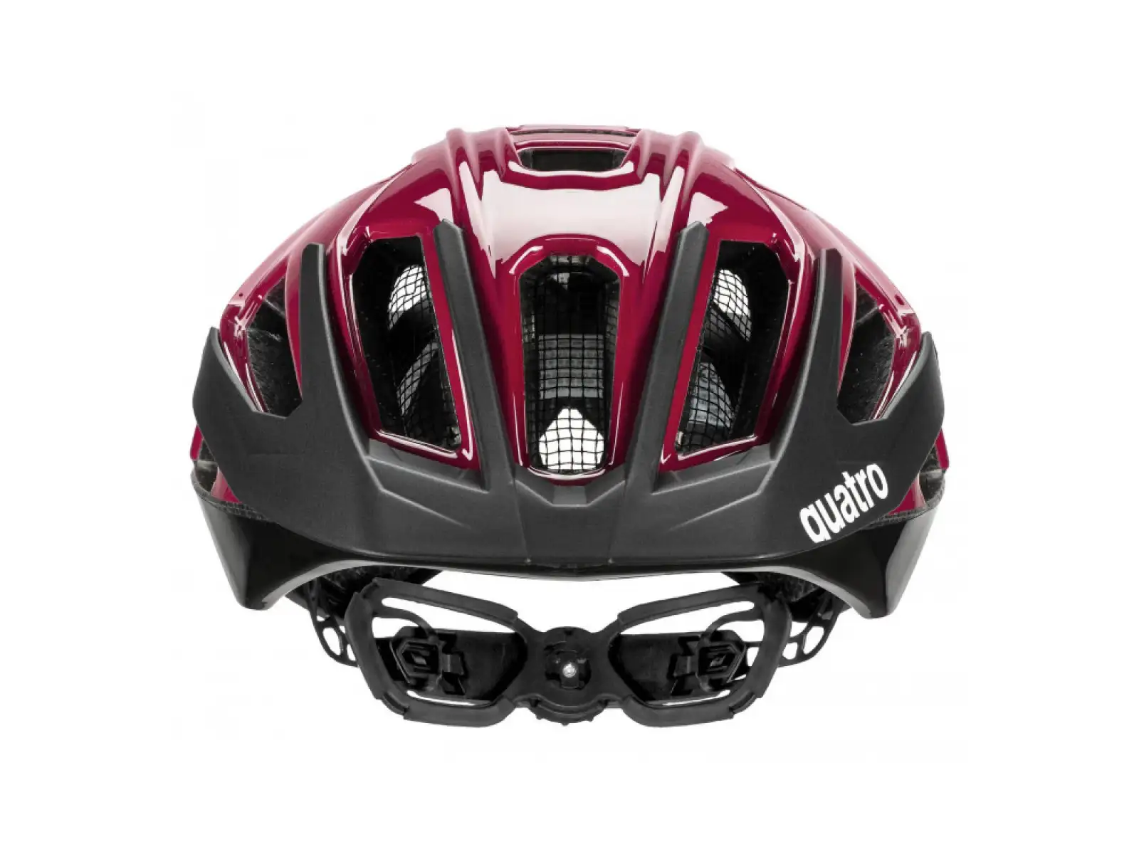Uvex Quatro helmet Ruby Red/Black