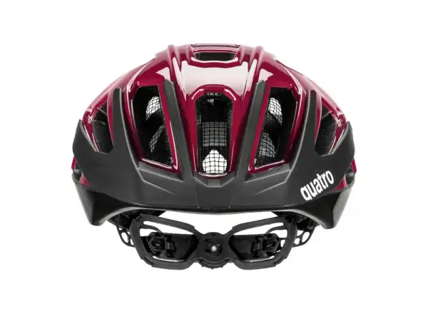 Uvex Quatro helmet Ruby Red/Black