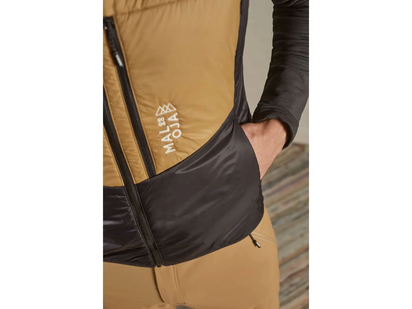 Maloja SigotM. men's vest Deep Black Multi