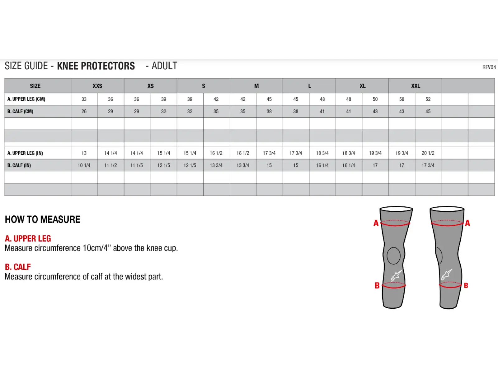 Alpinestars A-Impact Plasma Elite knee protector Black/White