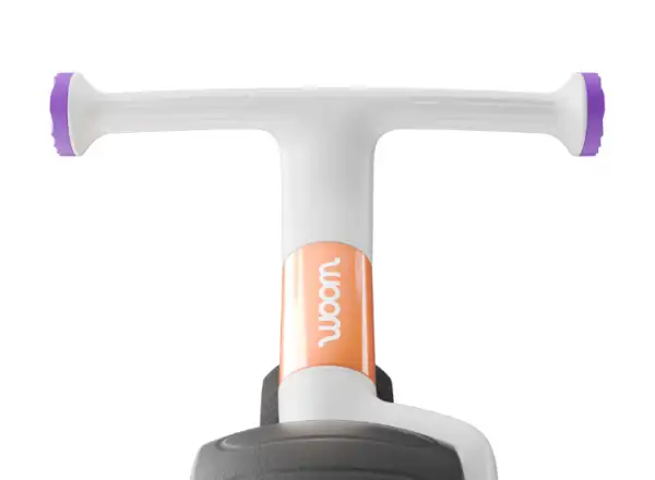Woom WOW children's balance bike Pop Peach