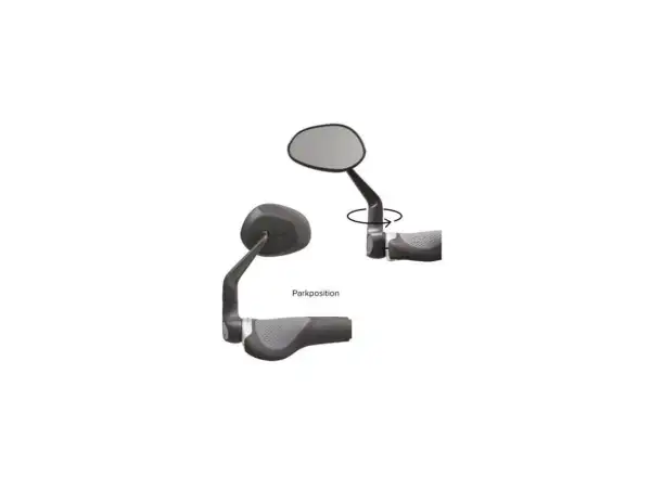 Ergon RM Touring mirror on handlebars