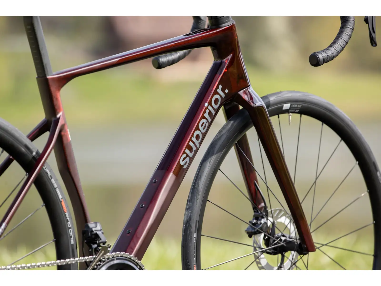 Superior XR 9.7 GF gravel bike Gloss Carbon Red