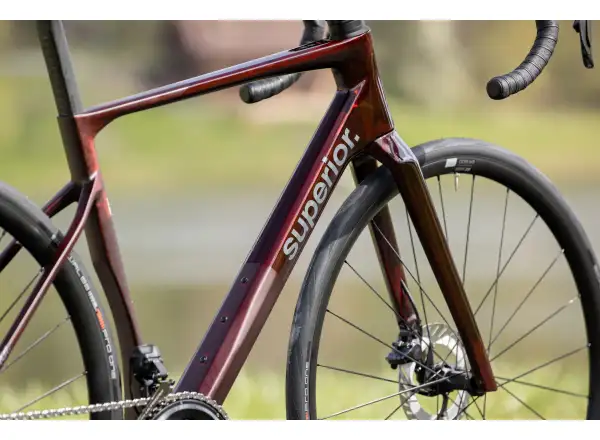 Superior XR 9.7 GF gravel bike Gloss Carbon Red