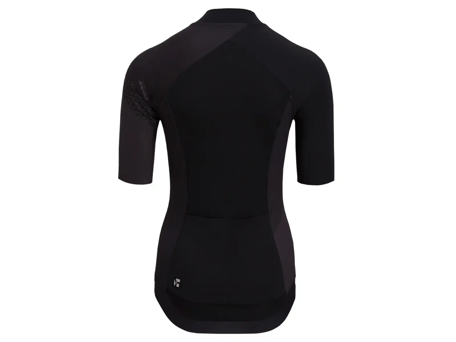 Silvini Rosalia women's jersey short sleeve Black/Charcoal