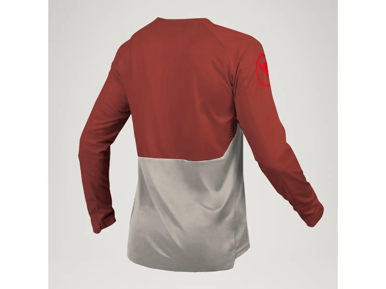 Endura Mt500 Burner men's jersey long sleeve Brick red