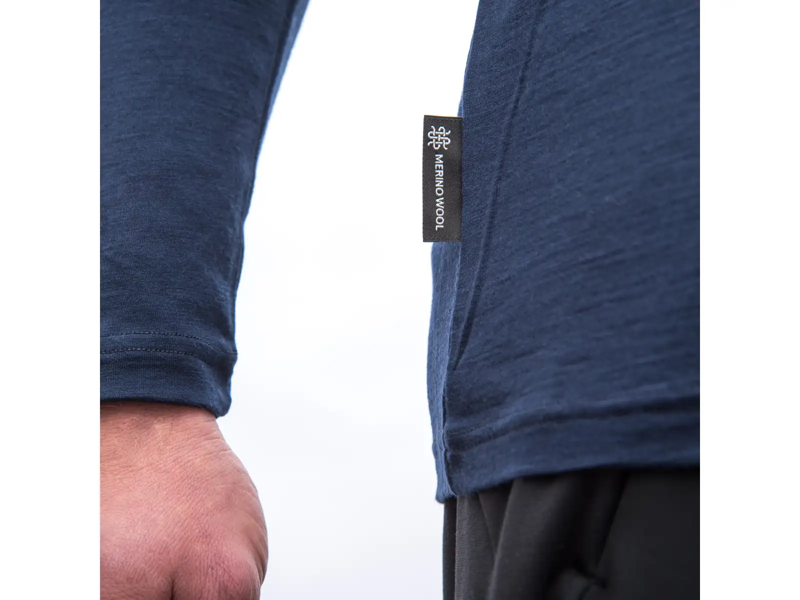 Sensor Merino Active Outside men's long-sleeve shirt Deep Blue