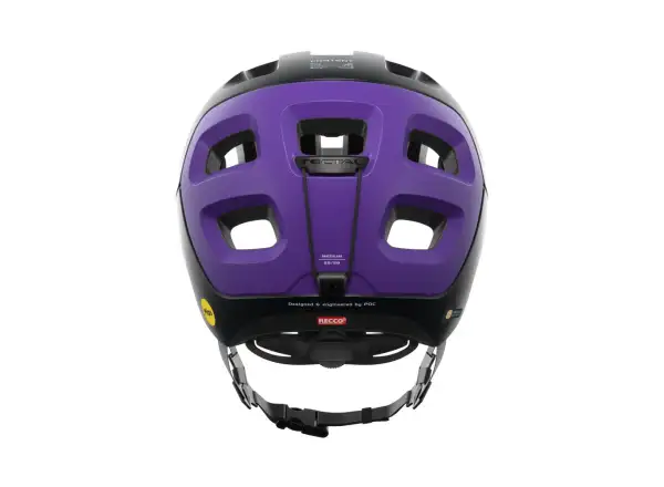 POC Tectal Race MIPS helmet Uranium Black/Sapphire Purple Metallic/Matt