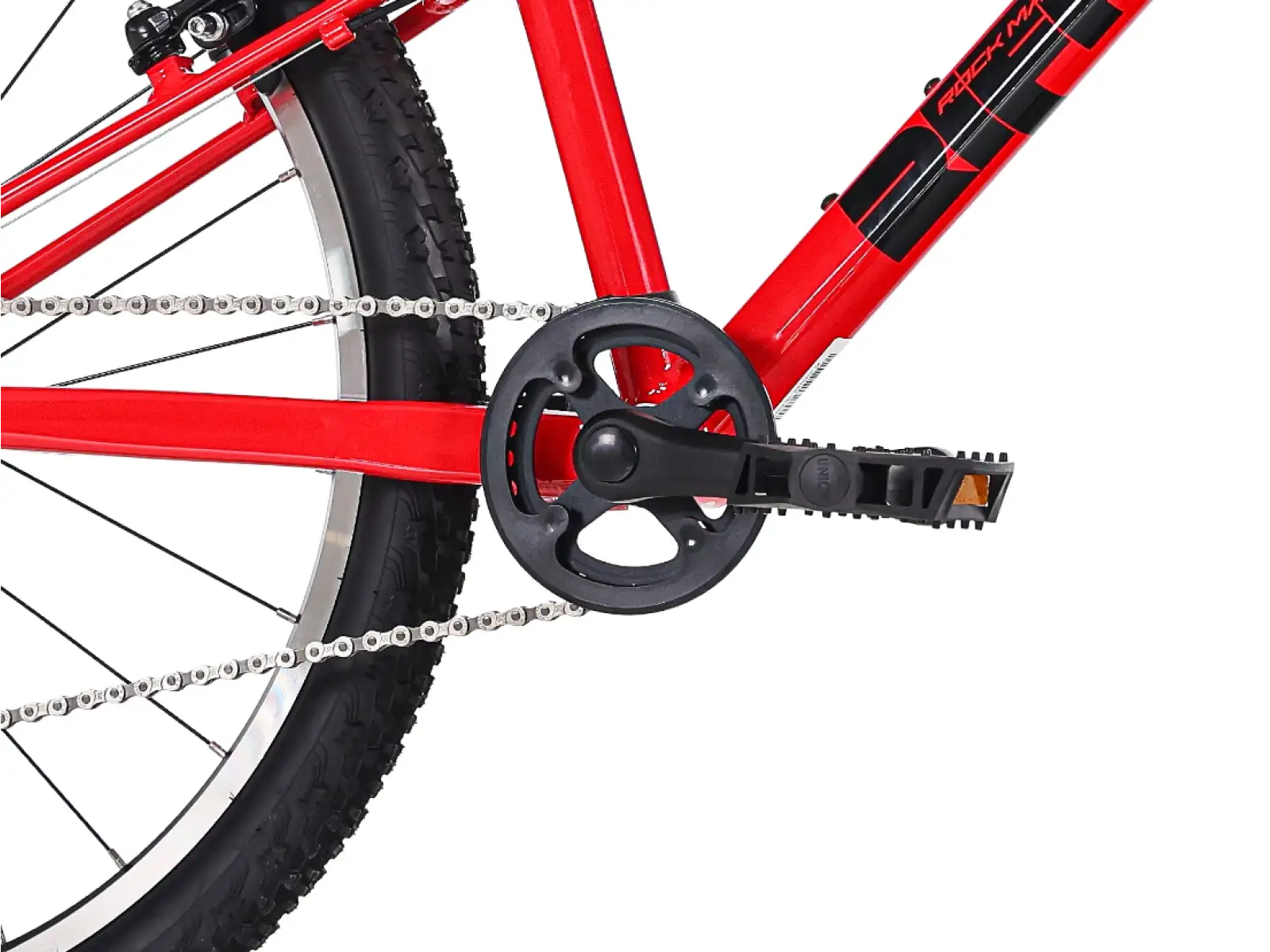 Rock Machine RIFF Jr 24 children's bike Gloss Fire Red