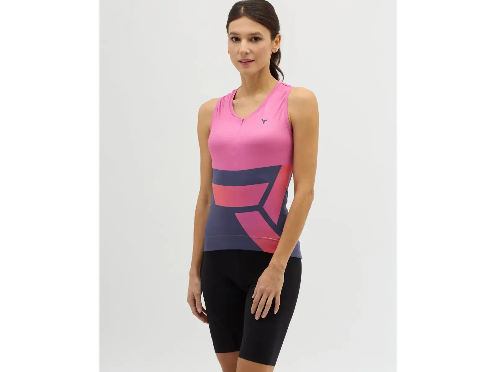 Silvini Escolca women's sleeveless jersey Blush/Plum