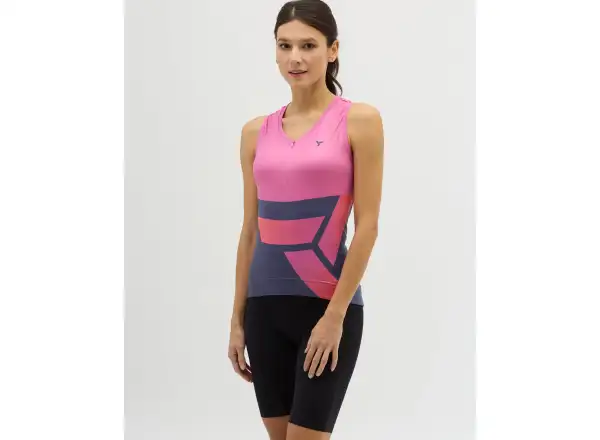 Silvini Escolca women's sleeveless jersey Blush/Plum