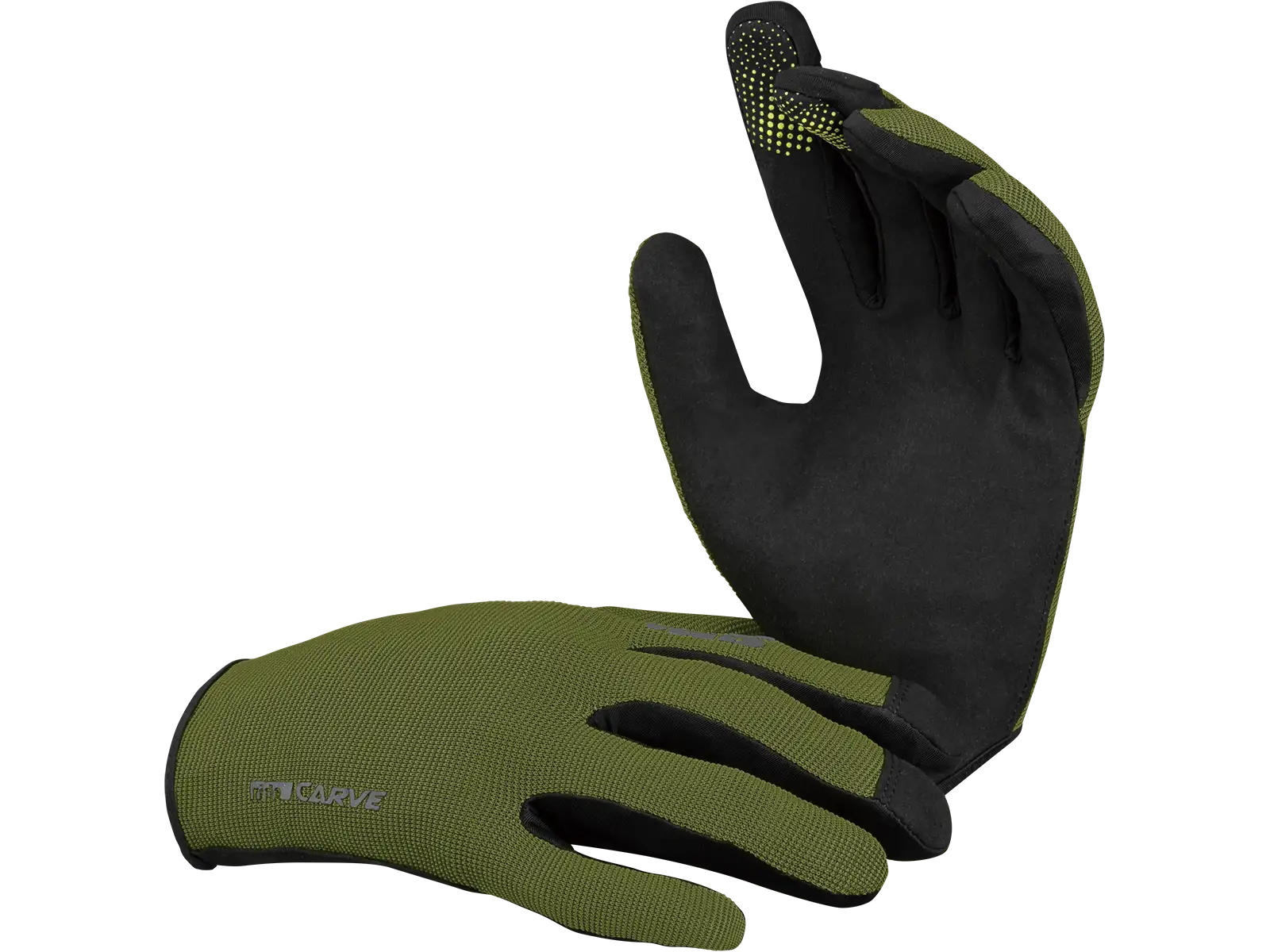 IXS Carve men's gloves Olive