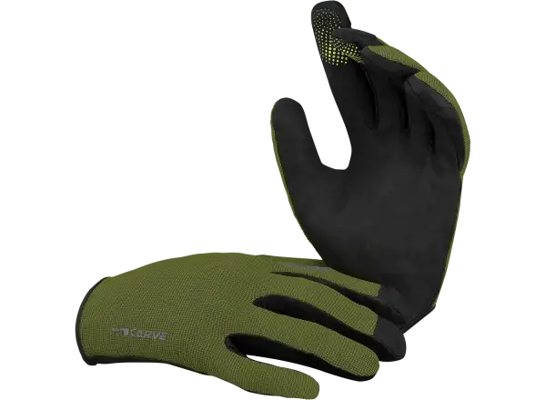 IXS Carve men's gloves Olive