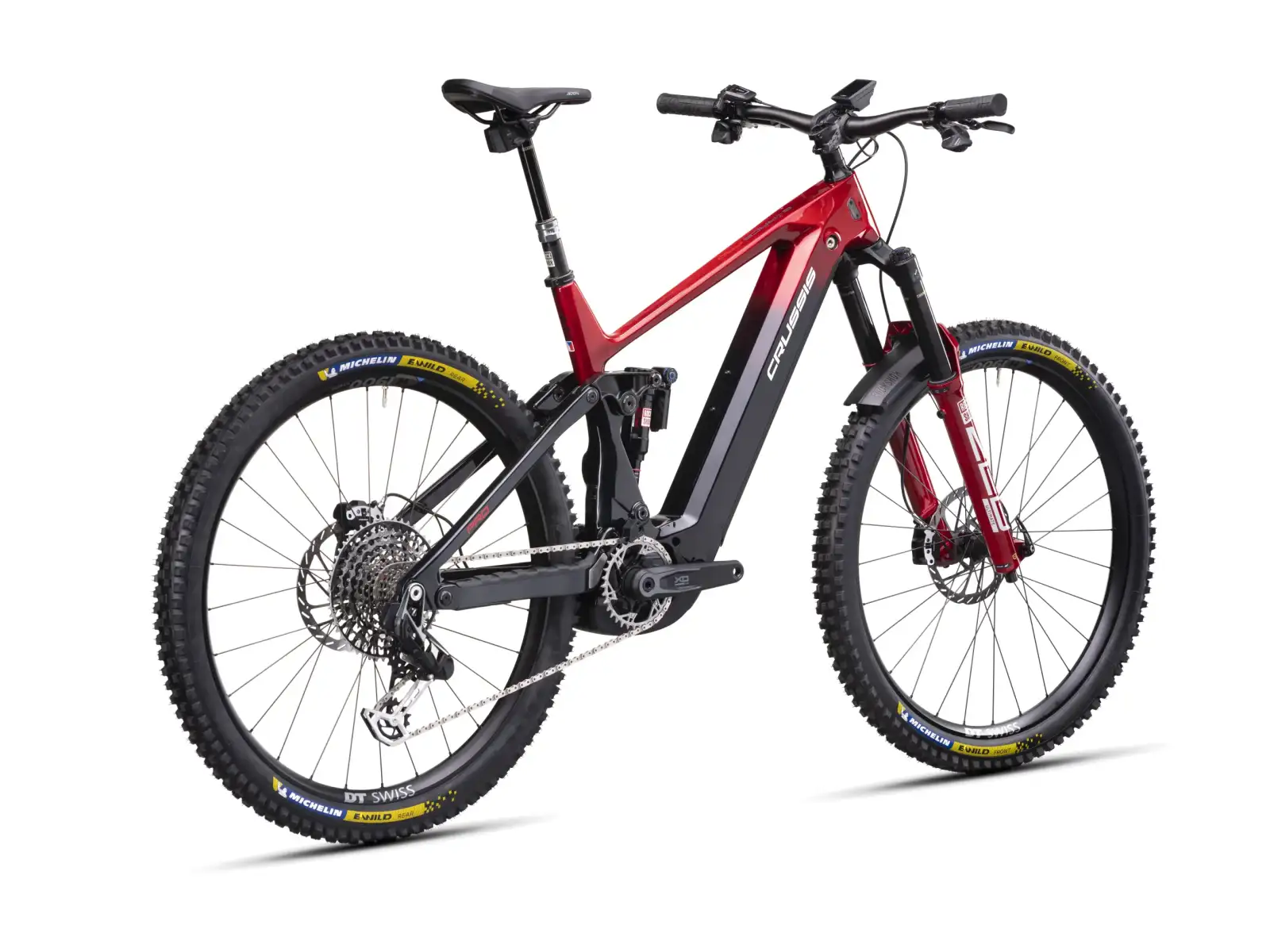 Crussis e-RACE PRO (750 Wh) full-suspension e-bike