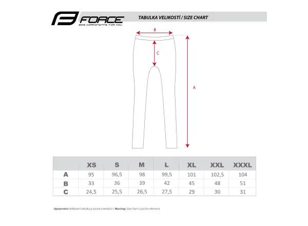 Force Z68 pants with padding Black