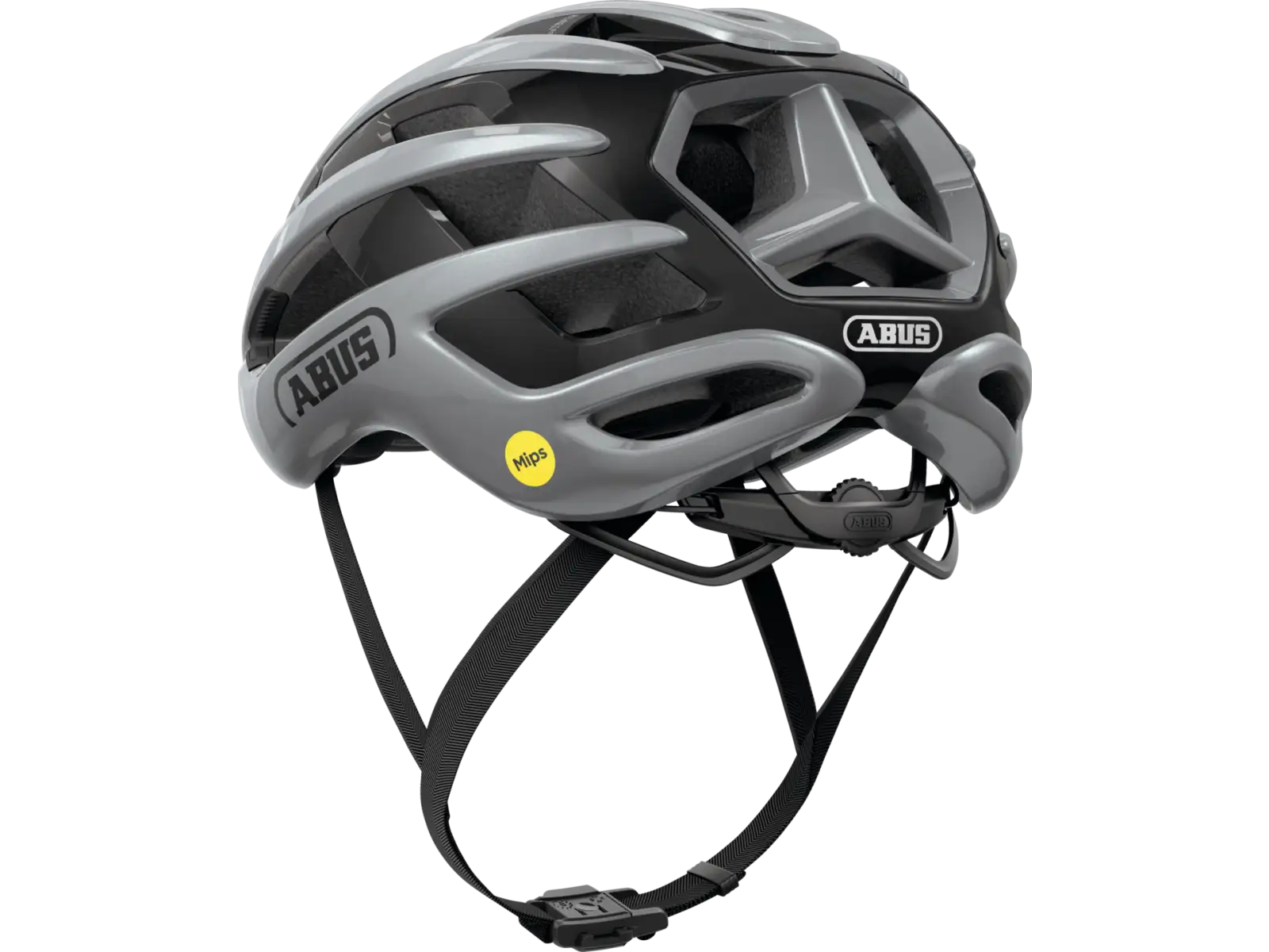 Abus AirBreaker 2.0 MIPS road helmet Graphite Silver