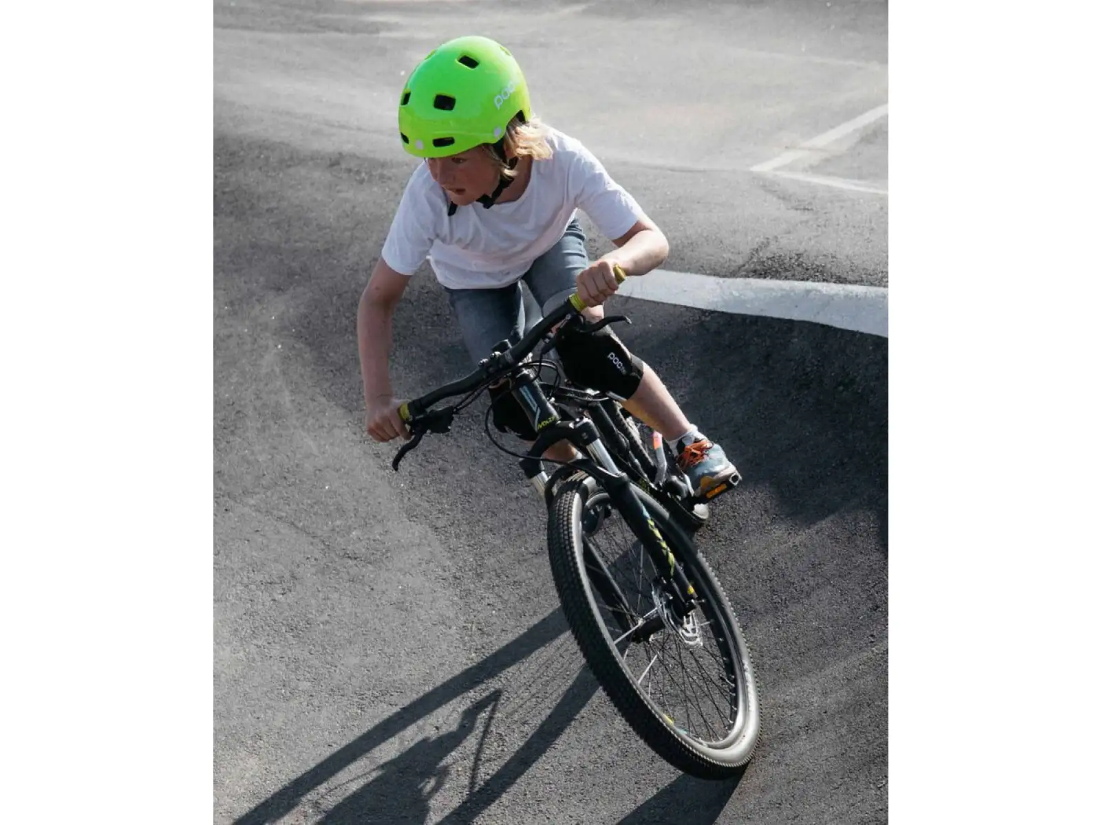 POC POCito Crane MIPS children's helmet Fluorescent Yellow/Green