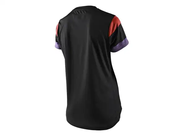 Troy Lee Designs Lilium women's jersey short sleeve Rugby black