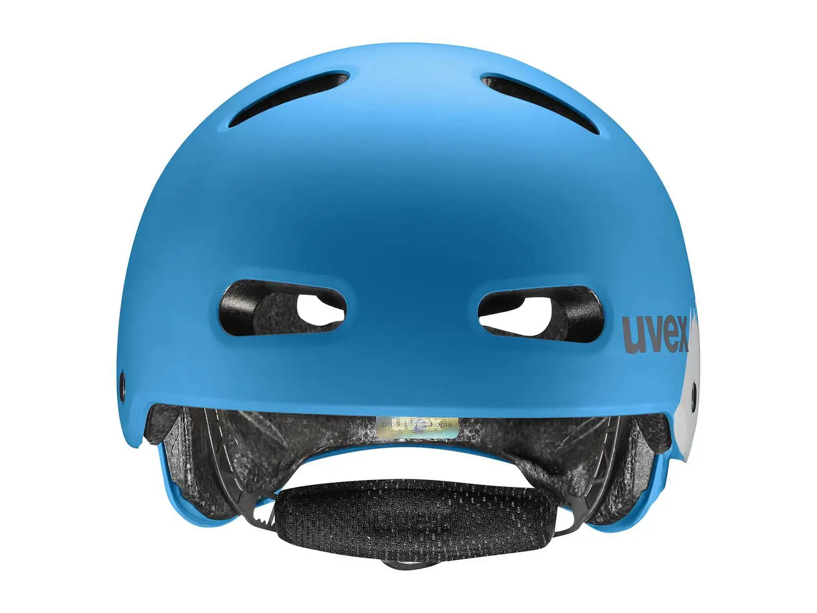 Uvex Kid 4 Style kids helmet Super Hero Blue Matt
