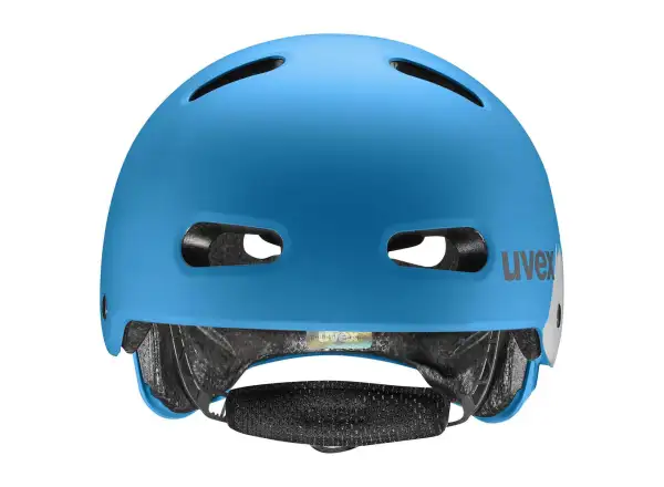 Uvex Kid 4 Style kids helmet Super Hero Blue Matt