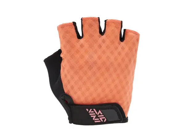 Silvini Aspro women's gloves Coral/Black