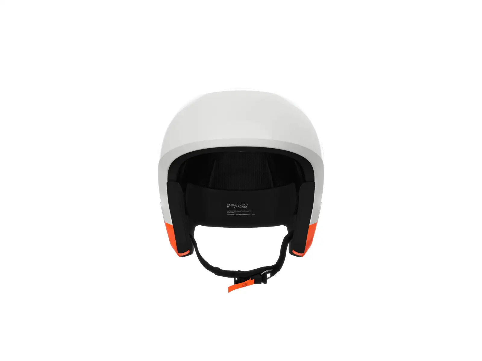 POC Skull Dura X MIPS ski helmet Hydrogen White/Fluorescent Orange