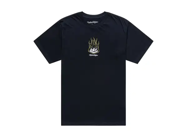Troy Lee Designs Flame 2 men's short sleeve T-shirt Black