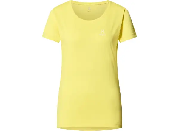 Haglöfs Ridge Hike women's T-shirt short sleeve yellow