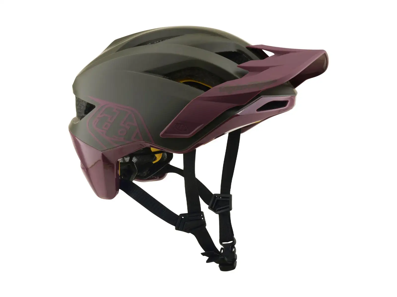 Troy Lee Designs Flowline MIPS helmet Point Caper/Prune