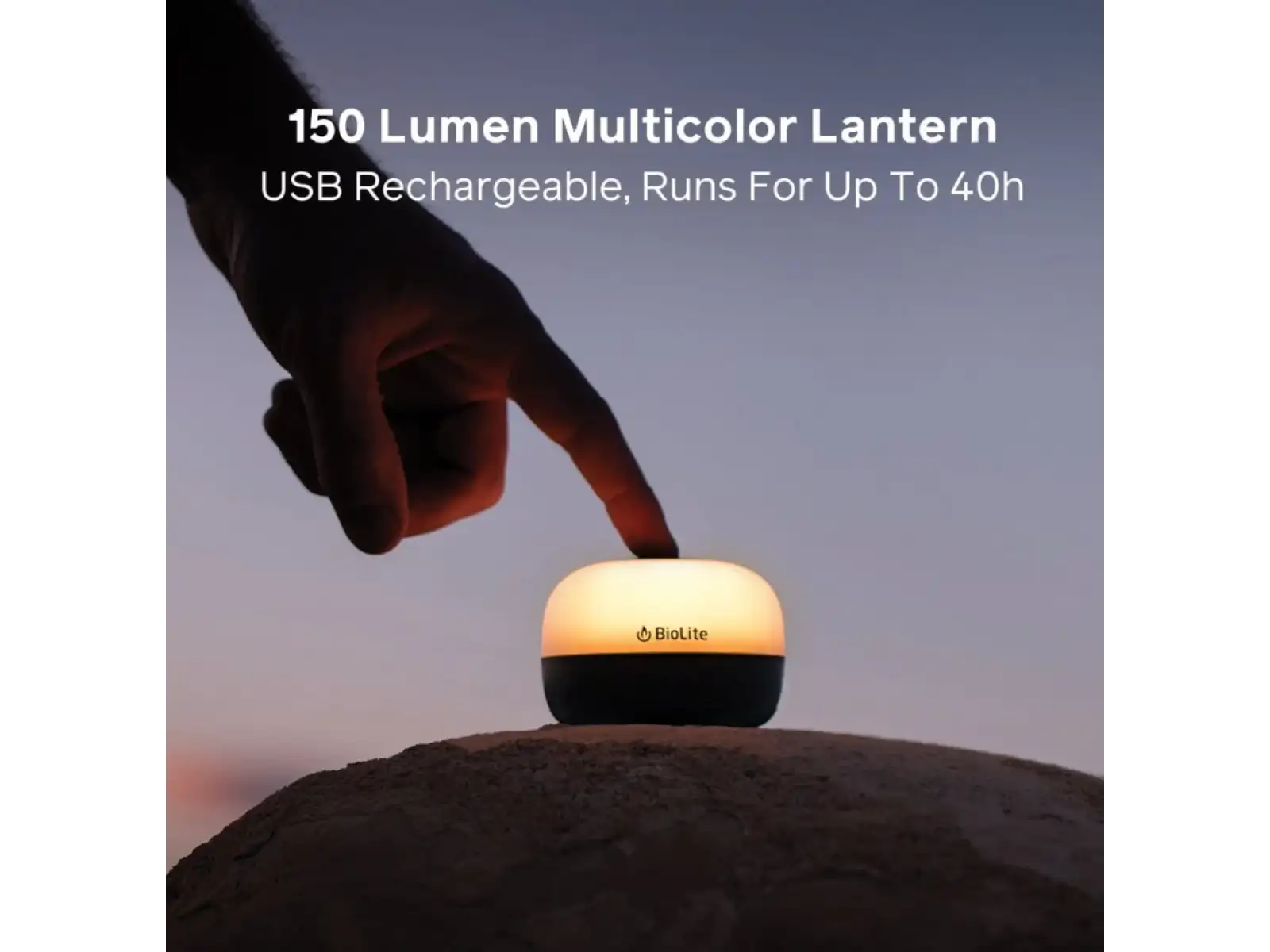 BioLite AlpenGlow Mini lantern Ocean Teal