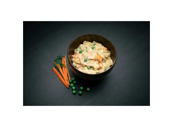 Real Turmat dehydrated meal Salmon with Pasta in Cream Sauce